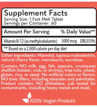 Disolución rápida de Methyl-B12 para bienestar