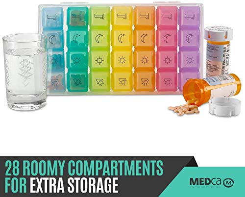 dispensador de medicamentos para 7 días