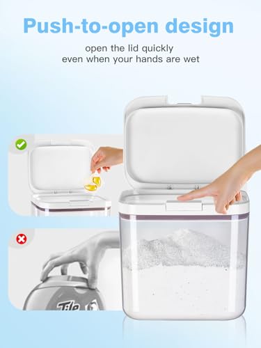 Dispensador LivLab Mker con tapa fácil