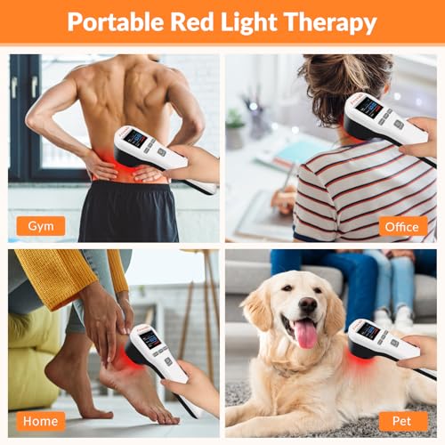 dispositivo de luz roja para tratamiento de lesiones