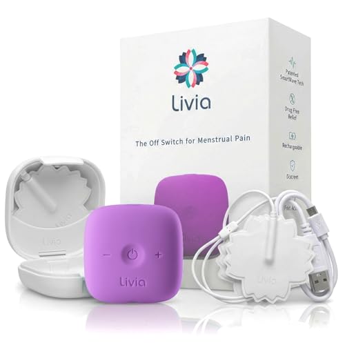 dispositivo Livia para aliviar cólicos menstruales