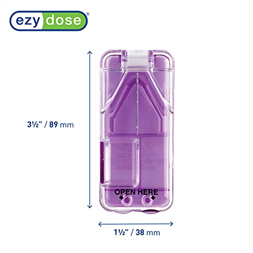 divisor de pastillas para viaje compacto