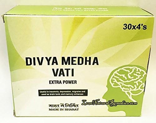 Divya Medha Vati Extra Power para mejorar la memoria