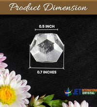 dodecaedro de cuarzo cristal natural para buena suerte