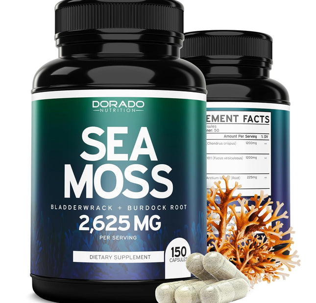 DORADO NUTRITION Musgo Irlandés 2625 mg