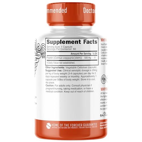 Dosis clínica de Nutri Fisetina