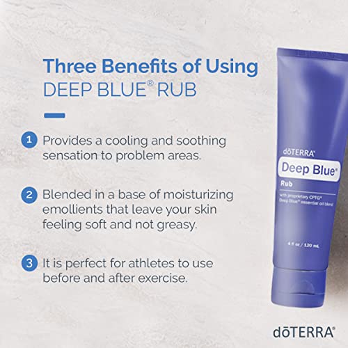 doTERRA Deep Blue Rub para recuperación deportiva