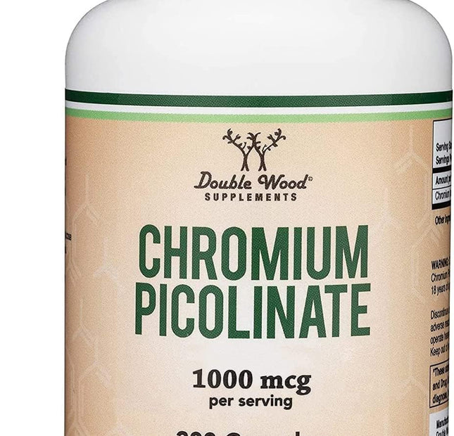 Double Wood Supplements Picolinato de Cromo