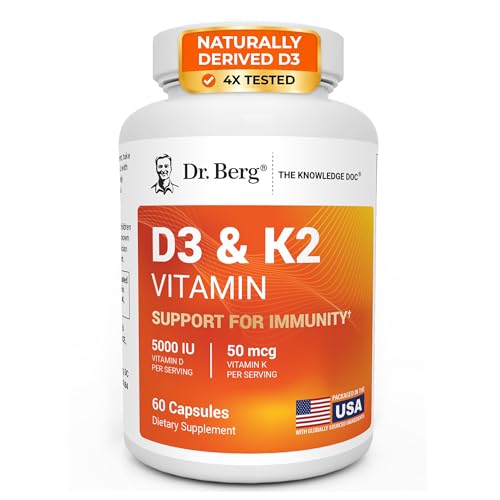 Dr. Berg Vitamina D3 K2 5000 IU