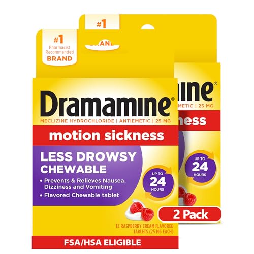 Dramamine para mareos en viajes