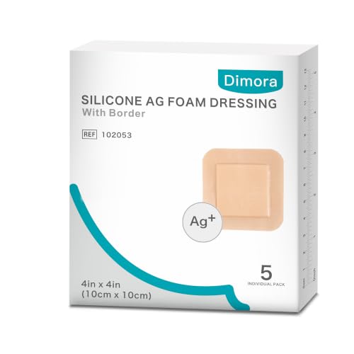 Dressing de espuma de silicón absorbente