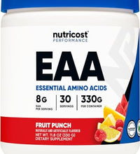 EAA en polvo Nutricost sabor fruta punch