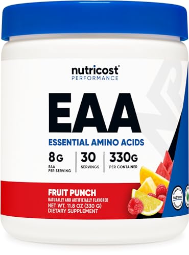 EAA en polvo Nutricost sabor fruta punch