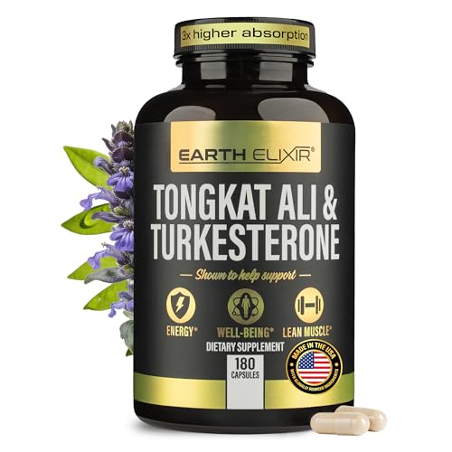 Earth Elixir Turkesterona y Tongkat Ali