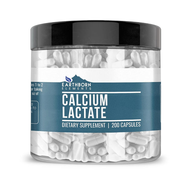 Earthborn Elements Lactato de Calcio 600 mg