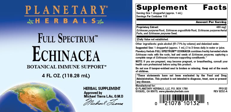 Echinacea natural para el bienestar diario
