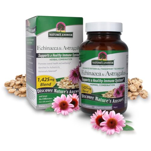 Echinacea y astrágalo para defensas
