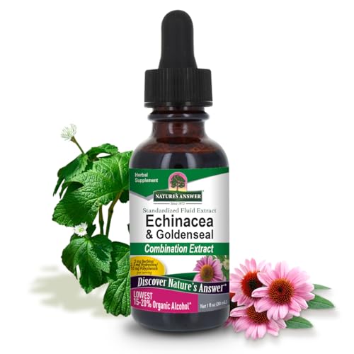Echinacea y Goldenseal para fortalecer el sistema inmune