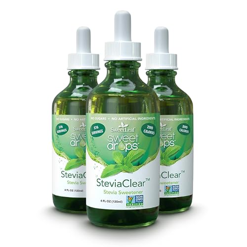 edulcorante líquido de stevia natural