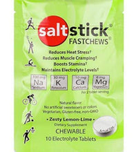 electrolitos masticables de limón