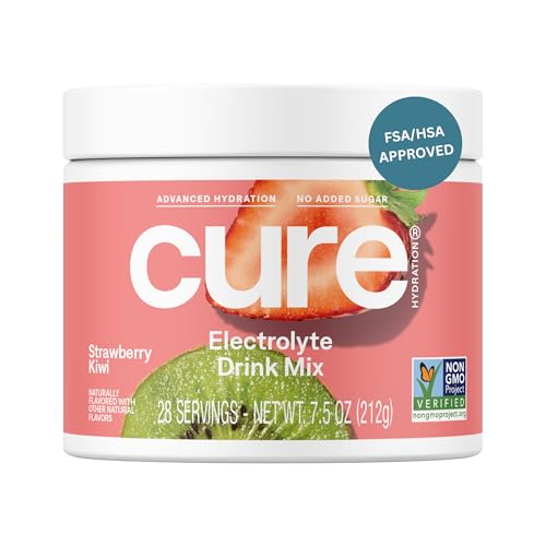 Electrolitos sabor fresa Cure Hydration