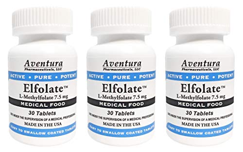 ELFOLATE suplemento L-Metilfolato puro
