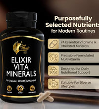 elixir de minerales traza para energía