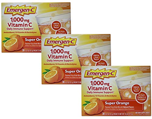 Emergen-C 1000 mg vitamina C sabor naranja