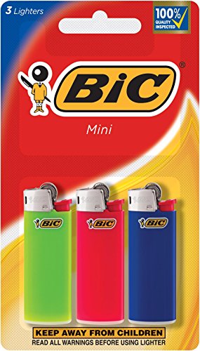 encendedor BIC Mini paquete de 3