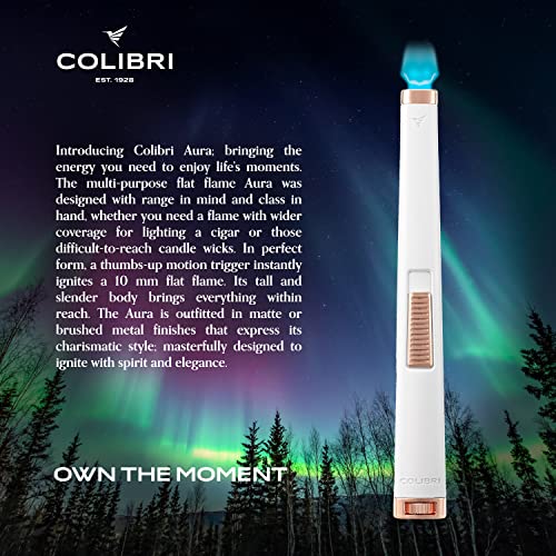 encendedor Colibri con ventana azul
