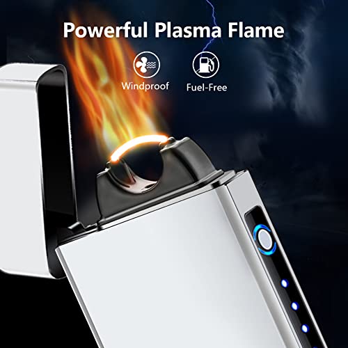 encendedor con plasma y gran llama