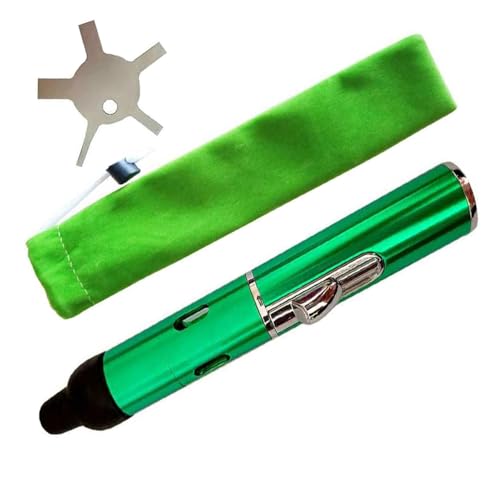 encendedor de antorcha portátil verde