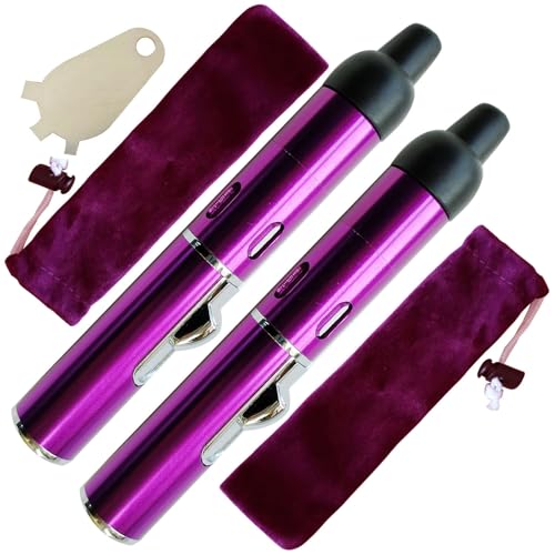 encendedor de antorcha recargable púrpura