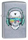 encendedor de bolsillo Zippo calavera