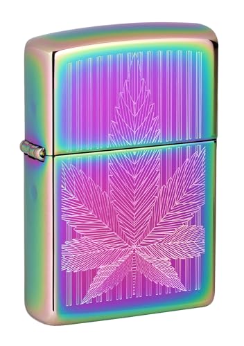 encendedor de bolsillo Zippo cannabis