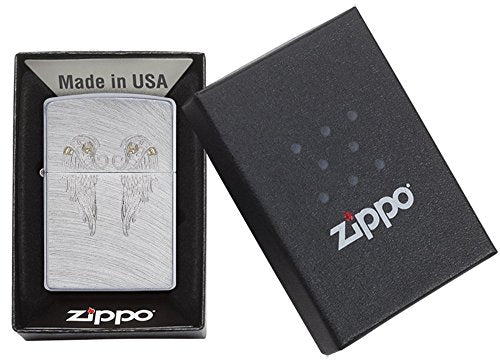 encendedor de bolsillo Zippo cruz diseño único