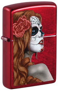 encendedor de bolsillo Zippo Día de Muertos