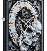 encendedor de bolsillo Zippo diseño calavera