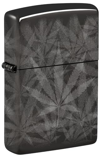 encendedor de bolsillo Zippo diseño cannabis