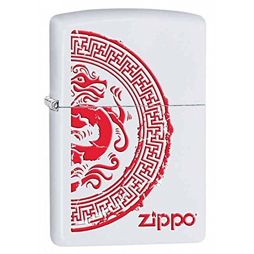 encendedor de bolsillo Zippo diseño dragón
