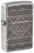 encendedor de bolsillo Zippo diseño tribal
