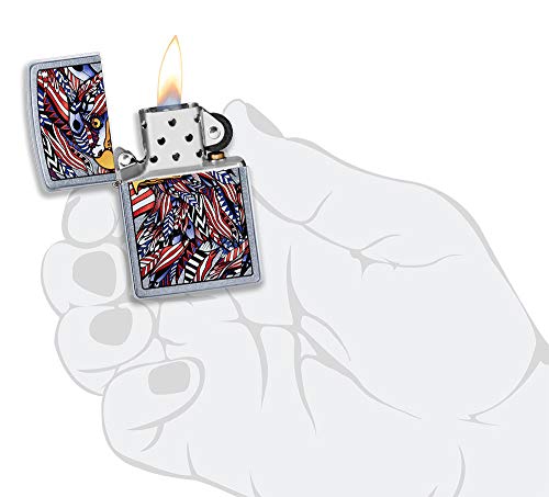 encendedor de bolsillo Zippo elegante y funcional