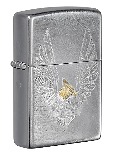 encendedor de bolsillo Zippo estilo Harley-Davidson