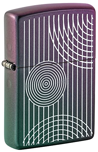encendedor de bolsillo Zippo iridiscente