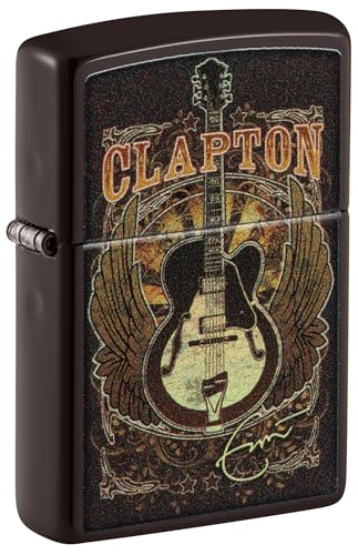 encendedor de bolsillo Zippo marrón