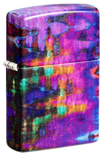 encendedor de bolsillo Zippo morado