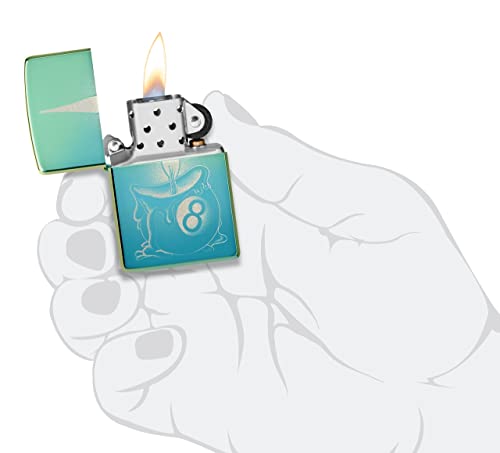 encendedor de bolsillo Zippo resistente y duradero