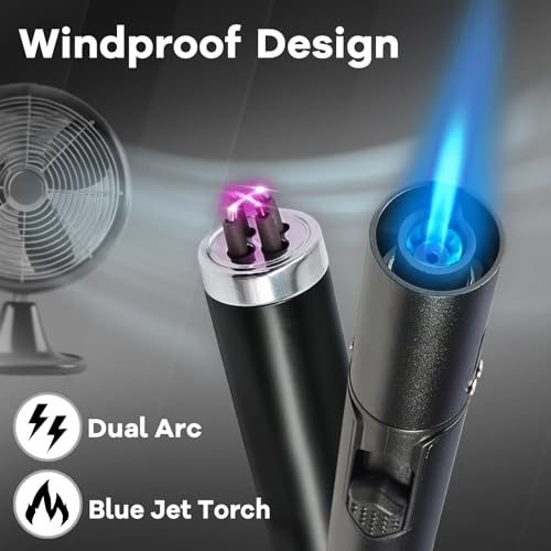 encendedor de butano a prueba de viento