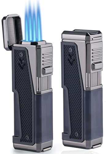 encendedor de butano recargable negro