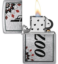 encendedor de cromo cepillado duradero